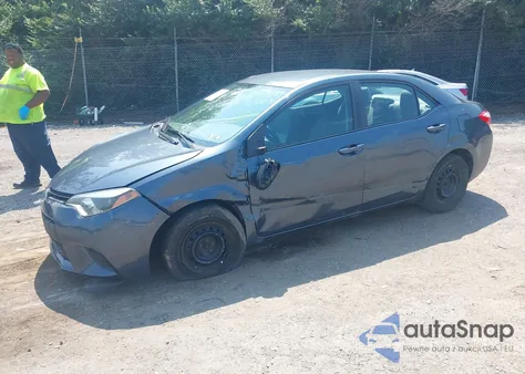 2016 Toyota Corolla L from USA, damaged, VIN 2T1BURHE3GC565408